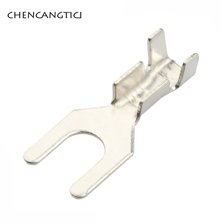 50%20Pcs%20Fork%20Spade%20Terminal%20Block%20Cold-Pressed%20Bare%203.2mm%20Terminal%20Pin%20U/y-Shaped%20Grounding%20Lug%20Dj4413-3.2b%20-%20Image%203