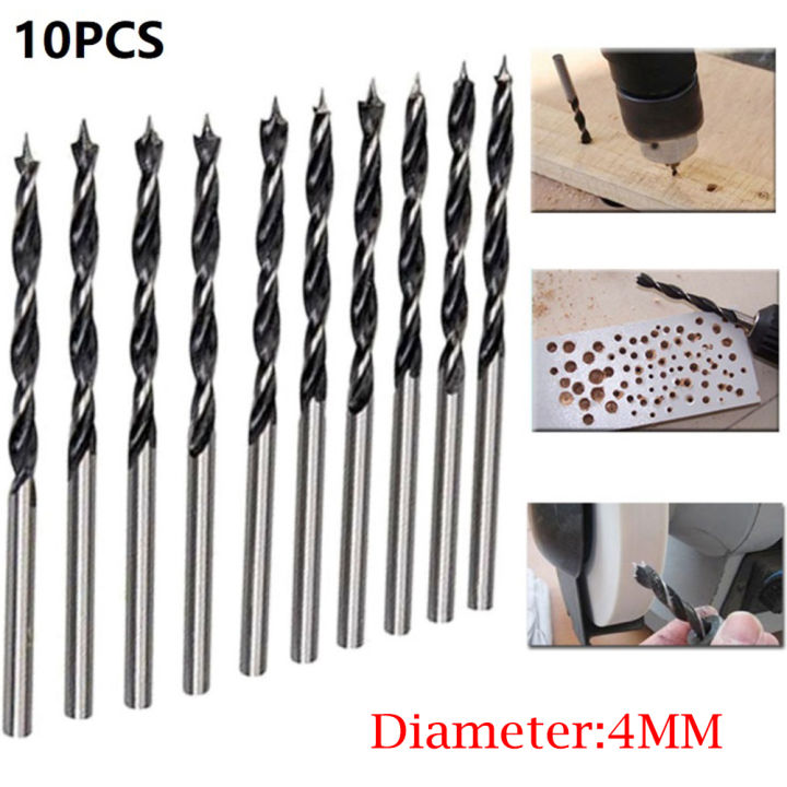 10pcs%20Woodworking%20Twist%20Drill%20Bit%20Wood%20Drills%20With%20Center%20Point%20Hole%20Sawcarpentry%20Tools%203/4mm%20Diameter%20For%20Woodworking%20Carving%20-%20Image%205