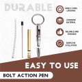 1 Pcs Bolt Action Pen for Woodturning,Pen Sets for Men Gift, and Easy to Use Office Decor Pen,Woodworking Tools B. 