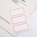36 labels stickers Sheets White Self-Adhesive Label Name Sticker Blank Note. 