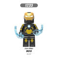Superhero Avengers Iron Mark Alliance Tony MK21 Assembling Compatible Lego Brick Minifigure Toys. 