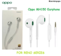 BiaonianyupaLuxury Original Oppo Reno Earphone Oppo MH135 Hnadsfree With 3.5mm Jack. 