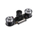 Infrared Night Vision Camera Adjustable Focus Infrared Light Fill Light for Raspberry Pi 3B+. 