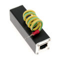 【Discount】 Surge Protector Protection Device Lightning Arrester Network Rj45 Spd For 100m Ethernet Network. 