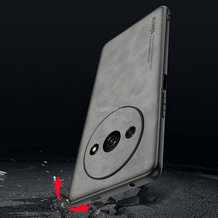 Vantime%20for%20Xiaomi%20Redmi%20A3%20A3X%20Case%20Soft%20Pure%20Leather%20Slim%20Matte%20Back%20Cover%20-%20Image%202