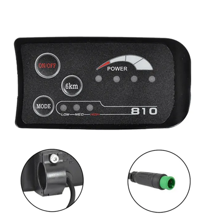 5PIN%20S810%20E-Bike%20LED%20Display%20Meter%20IP65%2036V%20For%20Electric%20Bicycle%20Electric%20Bike%20Meter%20-%20Image%203