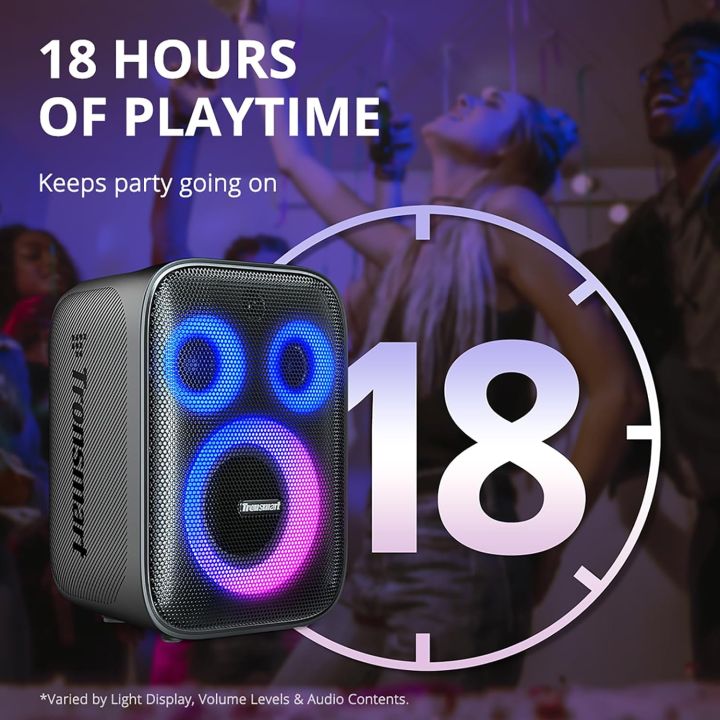 Tronsmart%20Halo%20200%20Karaoke%20Bluetooth%20Speaker%20with%202%20Mics,%20Loud%20Speaker%20with%20Powerful%20Sound%20and%20Deep%20Bass,%20Party%20Sync,%205%20Lighting%20Modes,%20Custom%20EQ%20&Lights,%2018H%20Playtime,%20Supports%20Mic%20&%20Guitar%20for%20Party%20-%20Image%205