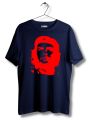 Che guevara blue Tshirt  unisex  tees  designer tees  crew neck  silver white  red  blue  black. 