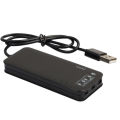 【The Timber Loft】Hub USB 2.0 Interface External 7.1CH Sound Cards 3-Port USB 2.0 Headphone Mic 7.1CH Sound Adapter Multi Ports Splitter. 