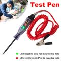 DC Digital LED Circuit Tester, Heavy Duty Light Tester with Voltmeter, Auto Bidirectional Voltage Tester Electric Test Pen with Extended Spring Wire Automobile Diagnostic Tools Auto Repair Test Polarity High Quality. 