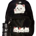 Hello Kitty Class Bag / MOOW Stylish Double Shoulder Backpack/ School Bag for Girls/ Class Bag for Girls/ Class Bag. 