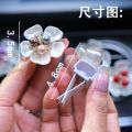 Female Fragrance Floral Car Car Accessories Car Interior Aromatherapy Car Supplies Five Faces Cute Air Outlet. 