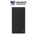 MENSPE RFID Block Long Wallet Solid Color Retro Long Wallet Coin Bag Zipper Clutch Wallets Soft PU Wallet Multi-Card Position ID Credit Cards Holders Coin Bag Business Wallets. 