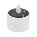 Outdoor Plastic Solar Power LED Light Flameless Electronic LED Tea Lights Home Decoration. 