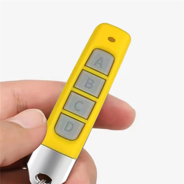 Easy Setup 433MHz Compact Wireless Remote Control for Universal Garage ...