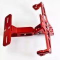 Motorcycle Adjustable Number License Plate Holder. 