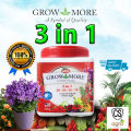 Uni Power Grow More 3 in 1 20:20:20+TE Uni Power Fertilizer Flower 500g All Purpose. 