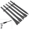 8 Pcs Air Chisel Head Set Pneumatic Chisel Air Hammer Punch Chipping Tool Pneumatic Chisel Air Hamme Cutting Rusting. 