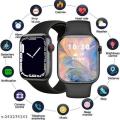 i8 Pro Max Touch Screen Bluetooth Smartwatch with Activity Tracker Compatible with All 3G/4G/5G Android & iOS Smartphones - Black. 