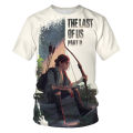New The Last of Us Part II Summer 3D Print T Shirt Men and Women Fashion Casual Short Sleeve Hip Hop Harajuku T-shirt. 