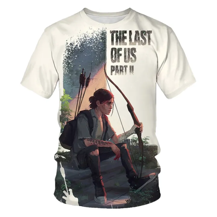New%20The%20Last%20of%20Us%20Part%20II%20Summer%203D%20Print%20T%20Shirt%20Men%20and%20Women%20Fashion%20Casual%20Short%20Sleeve%20Hip%20Hop%20Harajuku%20T-shirt%20-%20Image%204