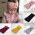 Spring Autumn Baby Headband Soft Elastic Cotton Baby Girl Headbands Solid Color Kids Knit Hair Bands Baby Girls Hair Accessories. 