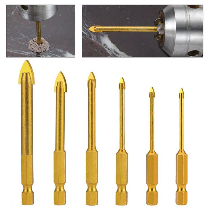 6pcs%20Glass%20Drill%20Bits%20Set%20Tile%20Ceramic%20Drilling%20Set%203/4/5/6/8/10mm%20with%201/4inch%20Hex%20Shank%20for%20Porcelain%20Marble%20Mirror%20-%20Image%203