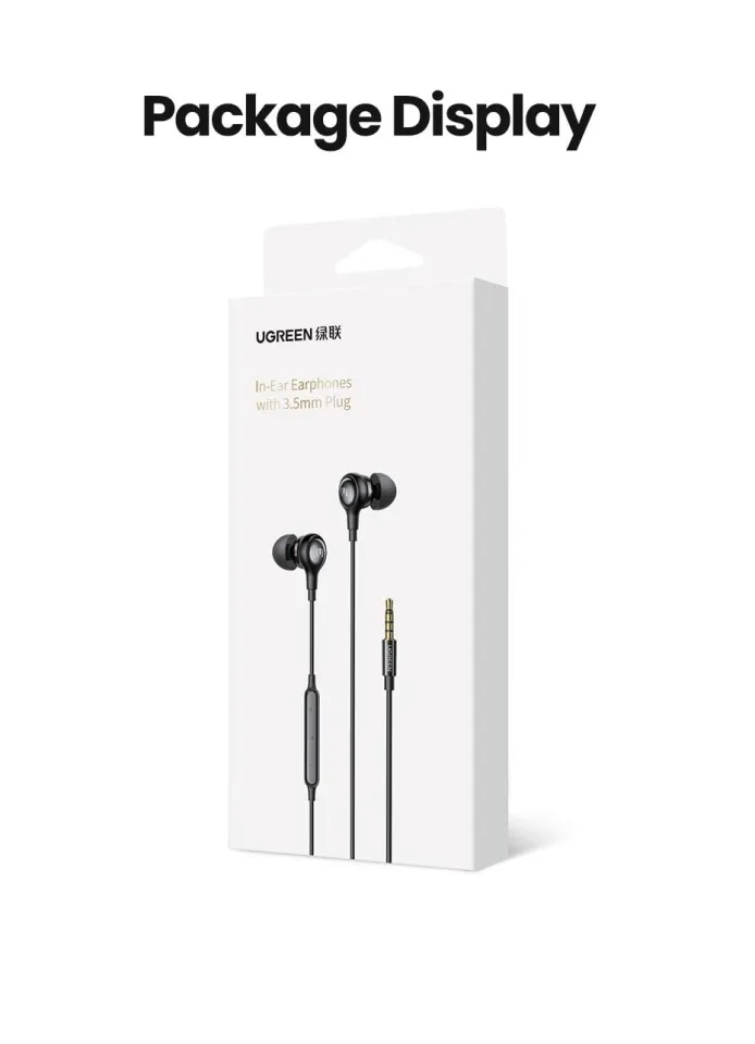 UGREEN USB C Earbuds, Wired Headphones with Microphone and Volume