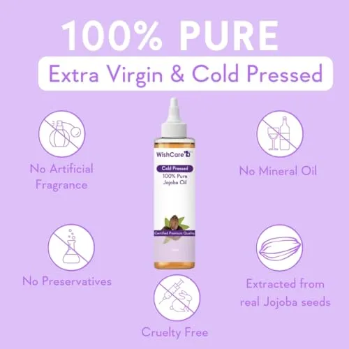 WishCare%C2%AE%20Pure%20Cold%20Pressed%20Natural%20Unrefined%20Jojoba%20Oil%20-%20Moisturizer%20for%20Skin,%20Hair%20and%20Nails%20-%20100%20Ml(FROM%20INDIA)JEZ%20-%20Image%203