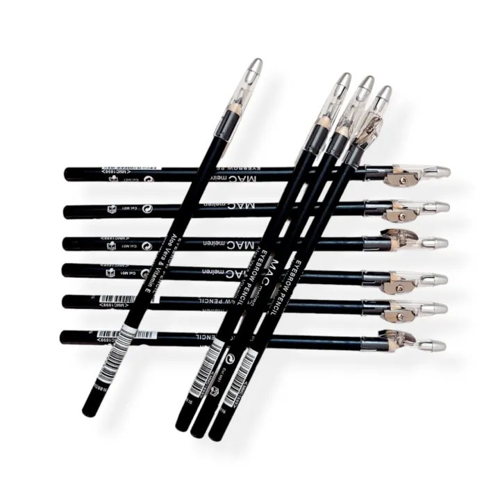 MAC%20Eyebrow%20Pencil%20with%20Cutter%20Makeup%20with%20Aloe%20Vera%20&%20Vitamin%20E%20Black%20Cosmetics%20-First%20Copy%20-%20Image%204