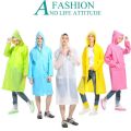 Rain Coat For Rain Protection Rain Cover For Human Black Blue Yellow. 