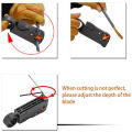 Rotary Coaxial Cable Stripper Cutter Tool Coaxial RF Connector Crimping Tool with Male BNC Plug Crimp Connector Kits. 