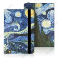 Cute Universal Flip Book Cover for Kobo Aura Edition 2 (6''-inch) HD E Ink Carta EReader N236 Cased Aura 2 Ebook Case Hand Strap. 