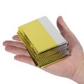 Emergency Blanket Lifesaving Thermal Insulation Sunscreen Blanket Gold Silver-goldandsilver. 