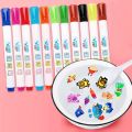 Magical Water Painting Pen Colorful Markers Floating Ink Pen Doodle Water Pens Children Montessori Early Education Drawing Toys. 