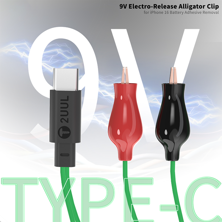 2UUL%20PW03%20Battery%20Quick%20Release%20Cable%20for%20IPhone%2016%20Battery%20Adhesive%20Removal%209V%20Alligator%20Clip%20Repair%20Clip%20Tools%20-%20Image%203