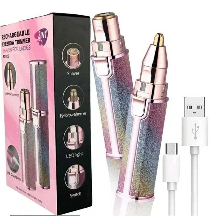 New%20style%202%20in%201%20Rechargeable%20Eyebrow%20Trimmer%20-%20Shaver%20for%20ladies%20%7C%20Portable%20Facial%20Hair%20Remover%20-%20Image%204