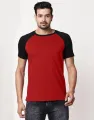 Red And Black Men's T Shirt For valentine's Gift.. 