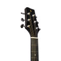 SA35 A-N Auditorium guitar with basswood top, natural colour. 