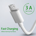 USB Micro Cable 3A Fast Charge Data Cable for Samsung Xiaomi Tablet Android Mobile Phone Accessories Charger Charging USB Cable. 