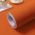 Solid Color Contact Paper Pure Green Wallpaper Vinyl Adhesive Waterproof Wall Paper for Cabinet Shelf Liner Room Walls Covering. 