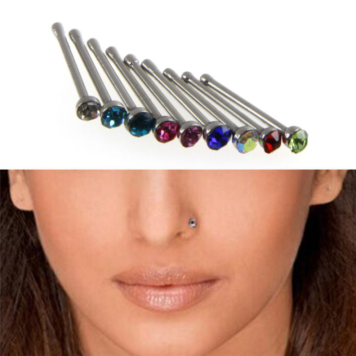 60x%20Crystal%20Rhinestone%20Stainless%20Steel%20Nose%20Ring%20Body%20Piercing%20Bone%20Stud%20Jewelry%20ANLAN%20-%20Image%205