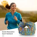 High Elastic Headband Boho Style Yoga Headband for Women Cross Knot High Elasticity Sweat Absorption Perfect for Sports Workouts. 