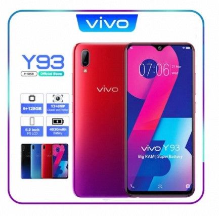 VIVO Y93 Smart Phone ( Used ) 6GB Ram 128GB Storage Android Phone