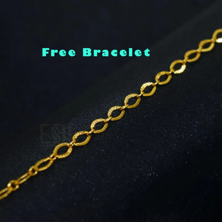 BUY%20ONE%20GET%20ONE%20FREE%20-%20Buy%20Gold-plated%20Stylish%20Quality%20Necklace%20With%20Earring%20get%20beautiful%20link%20bracelet%20and%20gift%20box%20for%20Woman%20and%20girl%20-%20Image%204