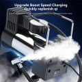 Portable Electric Tire Inflator Pump: Multifunction Vehicle Air Pump with 12V Compressor for Small Vehicles. 