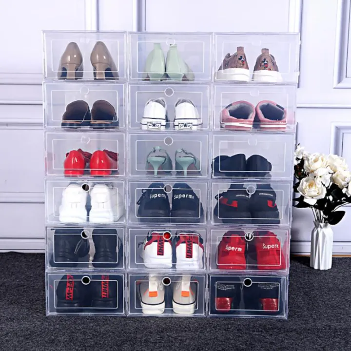 Foldable%20Flip%20Cover%20Plastic%20Shoes%20Case%20Thicken%20Transparent%20Drawer%20Case%20Household%20Storage%20Stackable%20Box%20Shoe%20Organizer%20Shoebox%20-%20Image%202