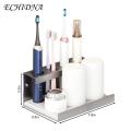 Electric Toothbrush Rack Waterproof Wall Mounted Electric Toothbrush Holder Strong Adhesive Stand for Bathroom Easy Installation Ideal for Toothbrush Shelf. 