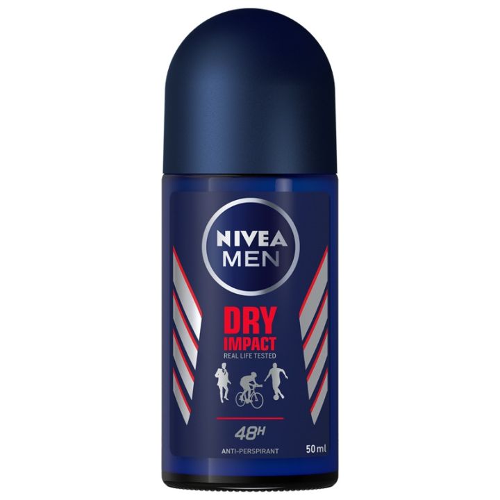 NIVEA Men Dry Impact Deodorant Roll-On - 50ml