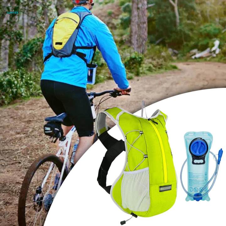 Backpack with 2L Water Bladder for Climbing Motorcycle Biking